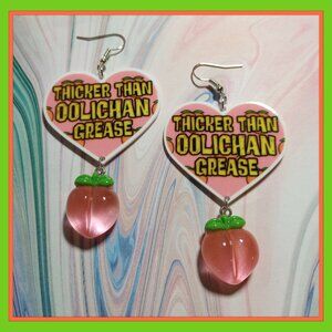 Thicker Than Oolichan Grease Earrings SNRK Native American Eulachon